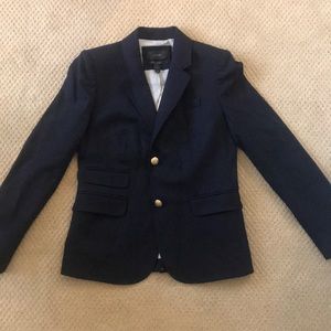 NWT J. Crew Schoolboy Blazer Navy